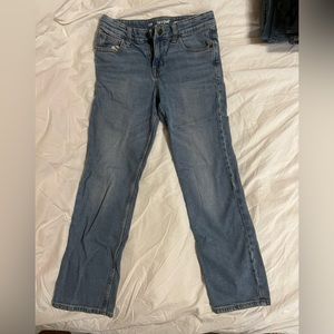 Lot of 2 Boy’s Size 12 blue jeans.